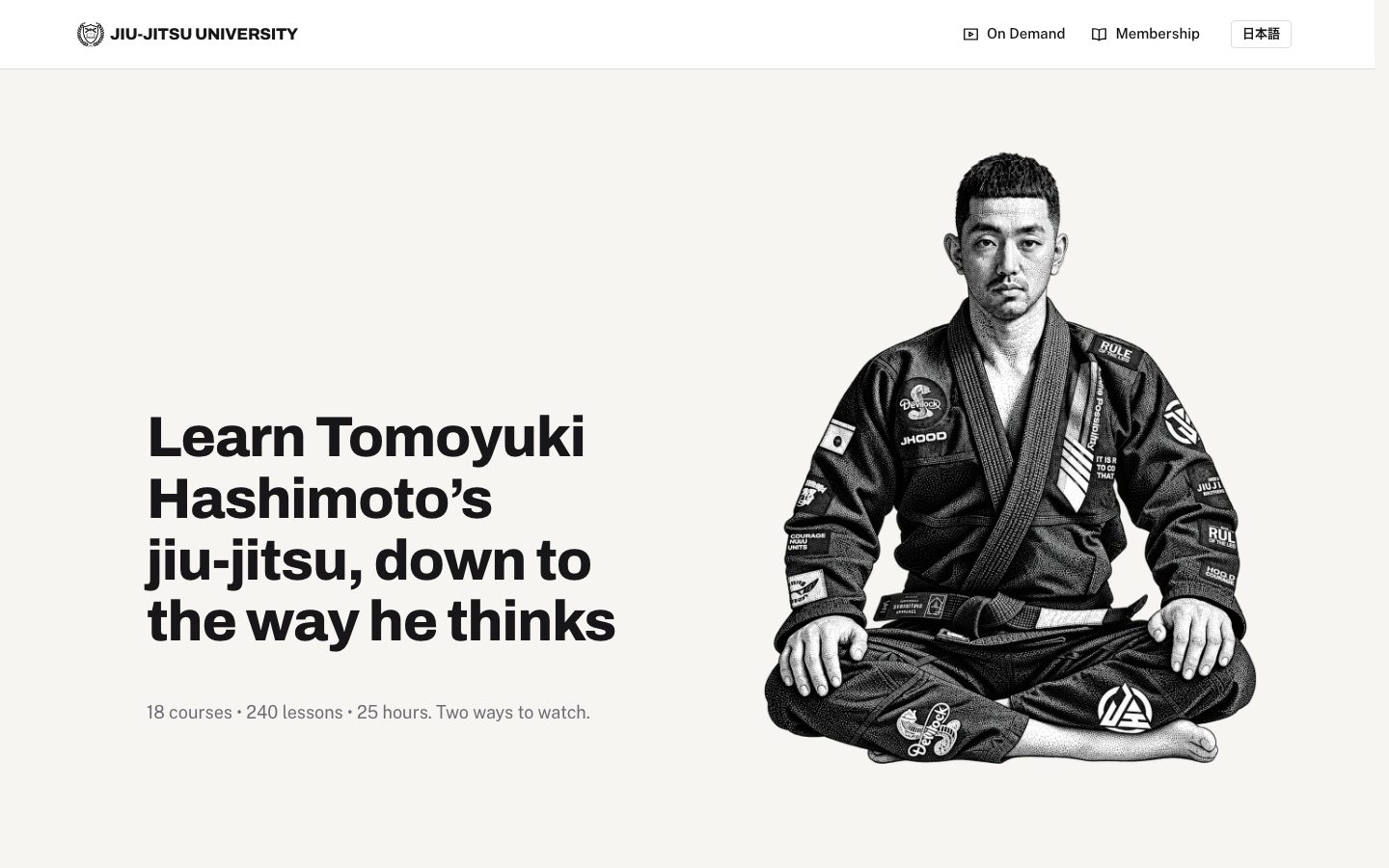 Jiu-Jitsu University。依頼を受けてから5日で公開した
