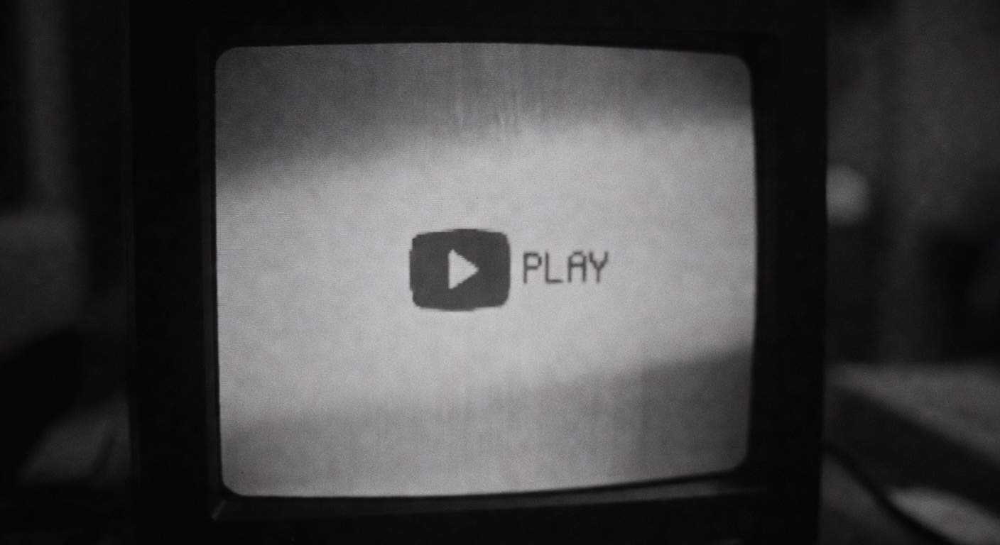 A typical amateur-looking video player